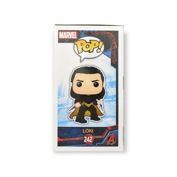 Funko Pop Thor Ragnarok Sakaarian Loki #242 Vinyl Bobble Head Marvel Figure New - Picture 4 of 6